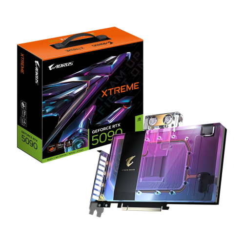 GIGABYTE AORUS GeForce RTX™ 5090 XTREME WATERFORCE WB 32G